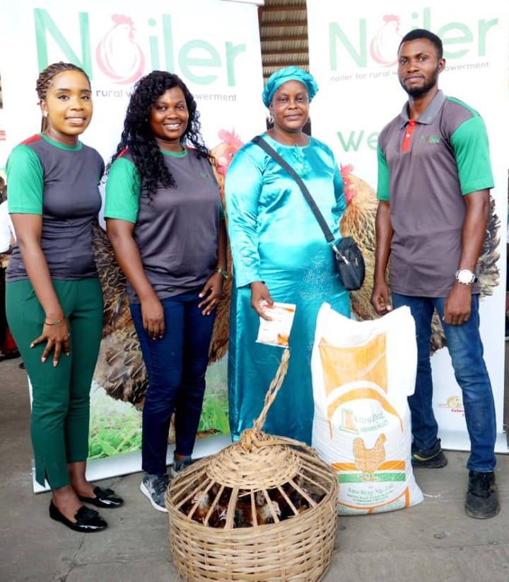 Amo Farm Reps with the Commissioner of Ministry of Women Affairs