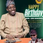 ‘Thank You For Being Oustanding’-Kendoo Eulogises Chief of Staff Leke Banjoko on his Birthday