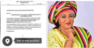 Folashade Olabanji Emerges National Director of Contact and Mobilization