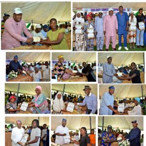 Yaba LCDA Distributes Free 200 GCE Forms, Empowers 200 Residents with ₦250,000 Each