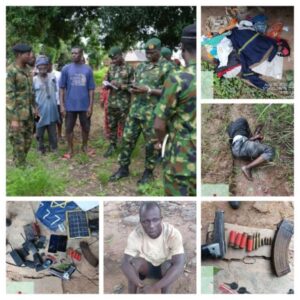 ‎ARMY APPREHENDS SEVENTEEN SUSPECTS, OVER TWENTY ISWAP/JAS FIGHTERS’ FAMILIES SURRENDER