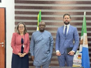 ‎Chairman House Committee on Defence Jimi Benson, US Envoy Forge Stronger Mutual Defence
